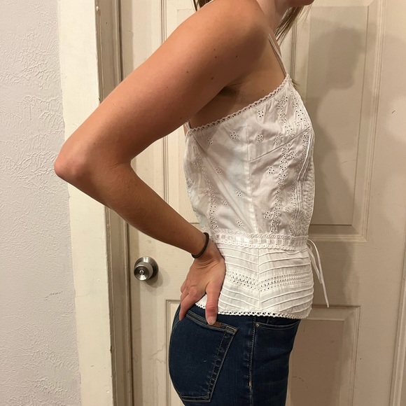 NEW WITH TAGS Marciano white eyelet tank - Picture 5 of 7